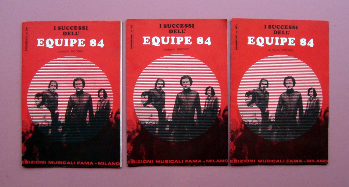 Tre Spartiti i successi dell' Equipe 84 do mi si …