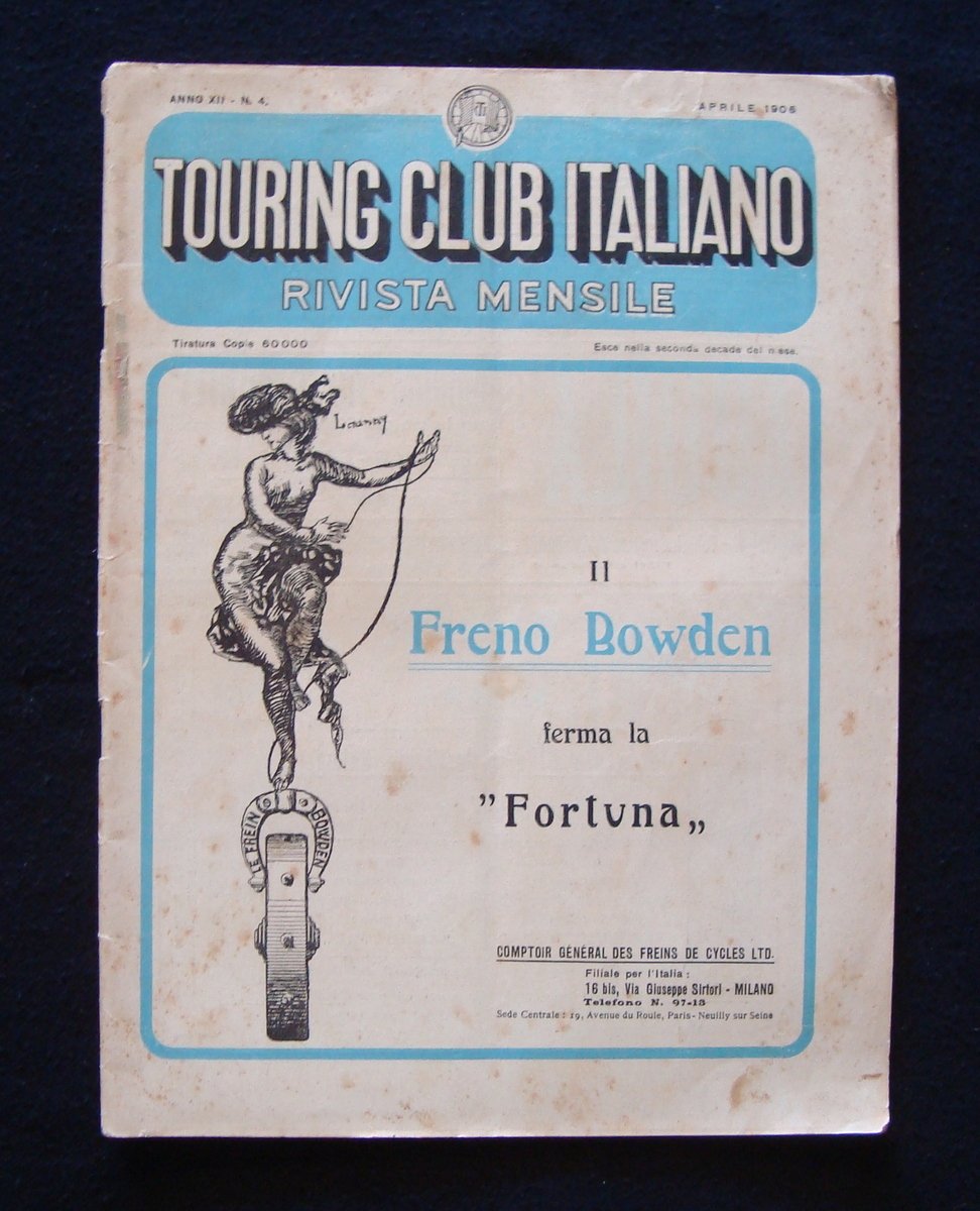 Turing Club Italiano rivista 1906 Anno XII n 4 Aprile …