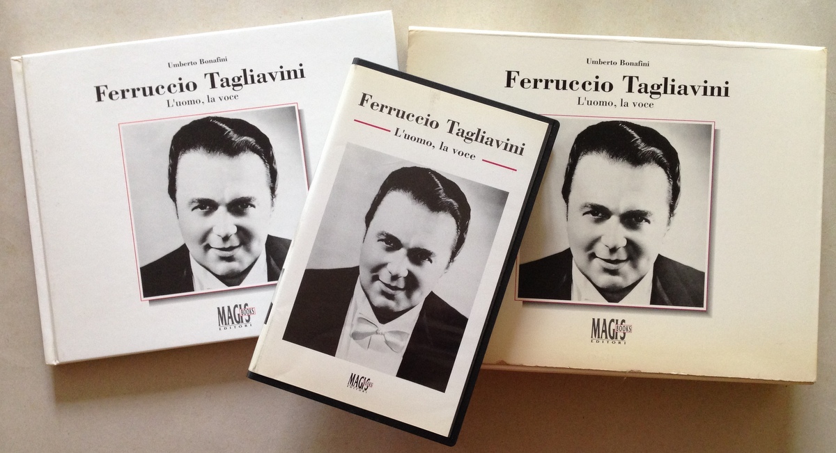 U. Bonafini Ferruccio Tagliavini L'Uomo La Voce Libro Cassetta Magis …