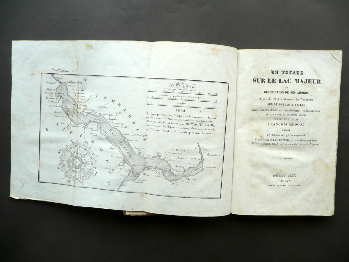 Un Voyage sur le Lac Majeur Francois Medoni Arona Veladini …