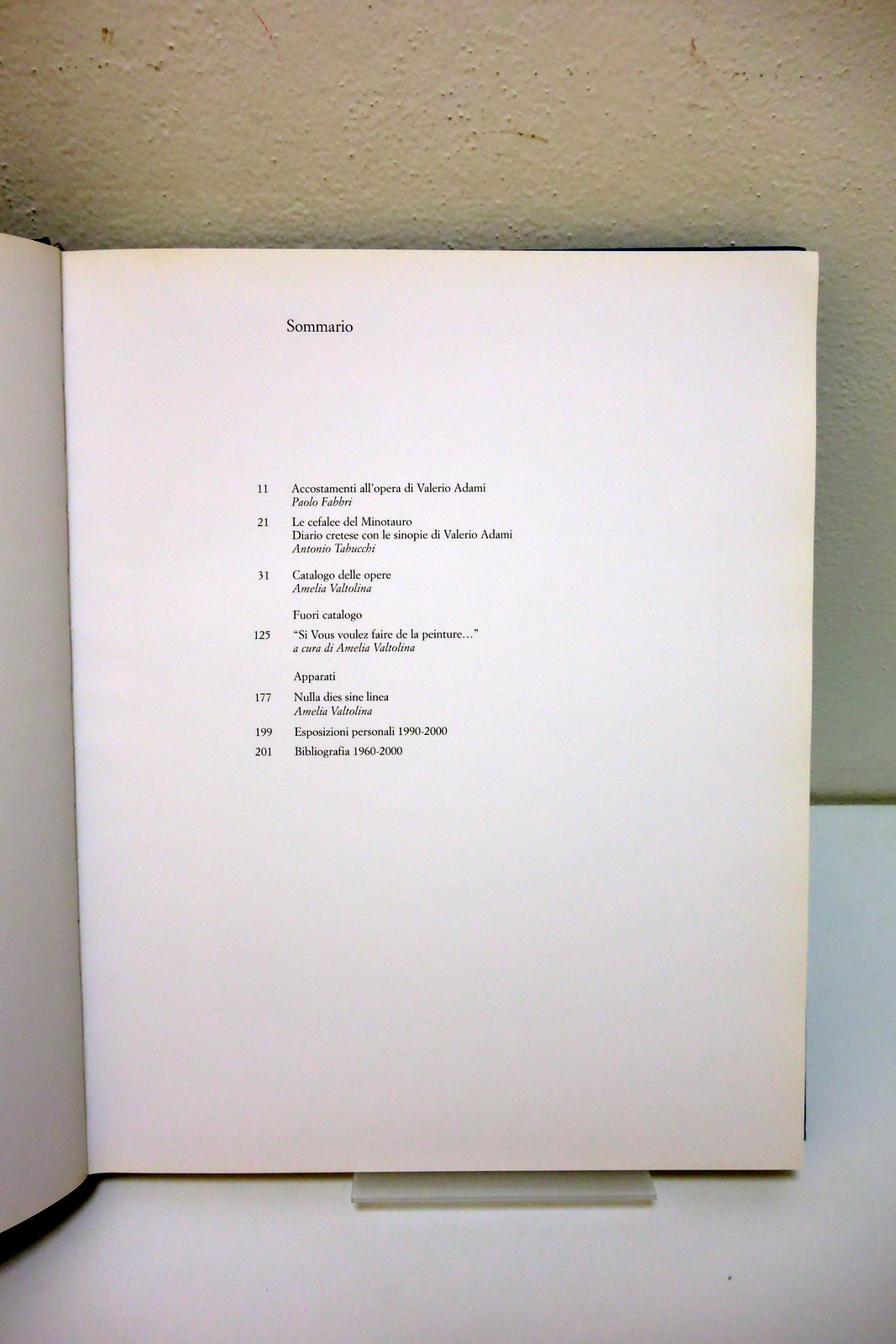 Valerio Adami Opere 1990-2000 Skira Galleria dello Scudo Verona Catalogo …
