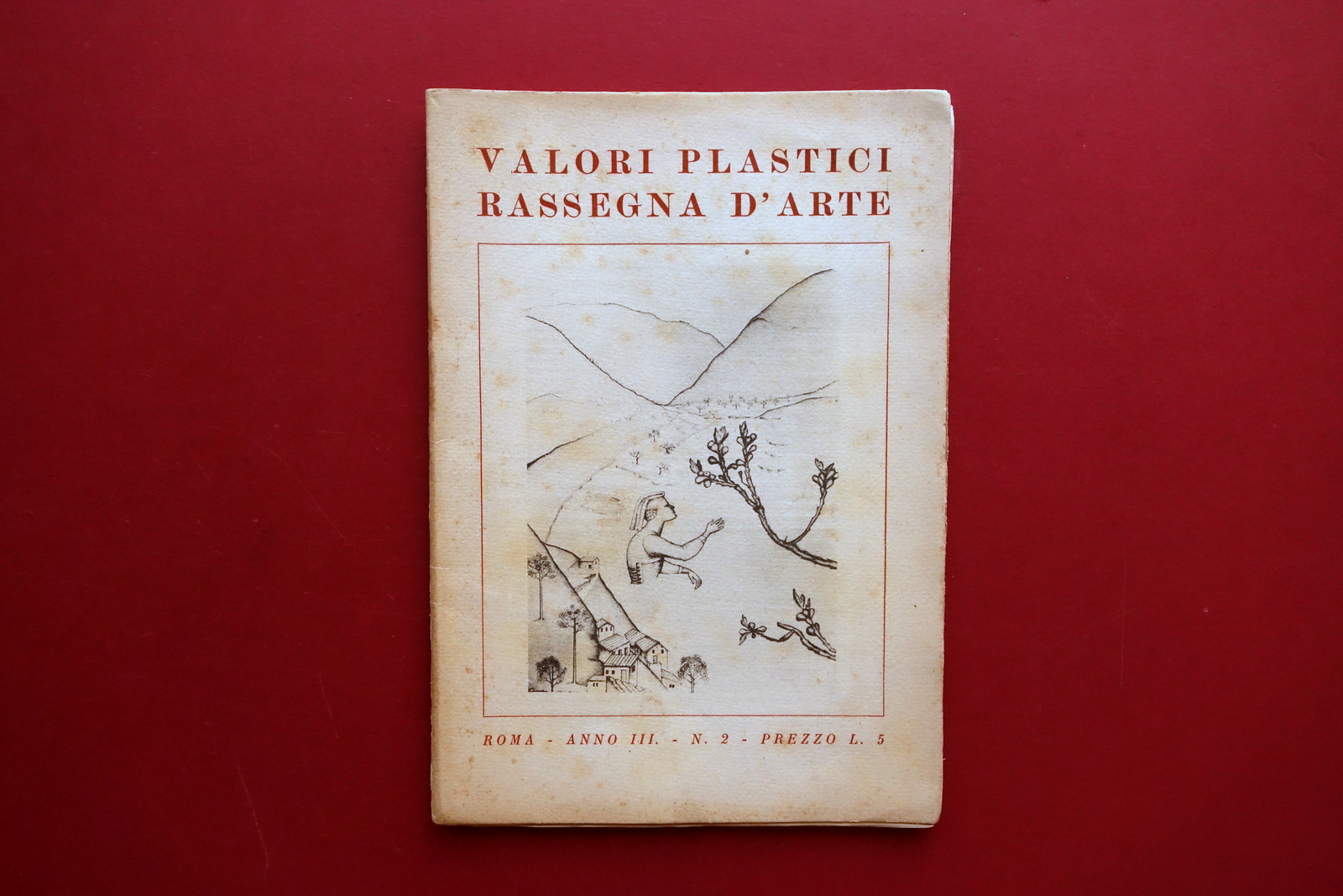 Valori Plastici Rivista d'Arte Anno III Num. 2 Roma 1921 …