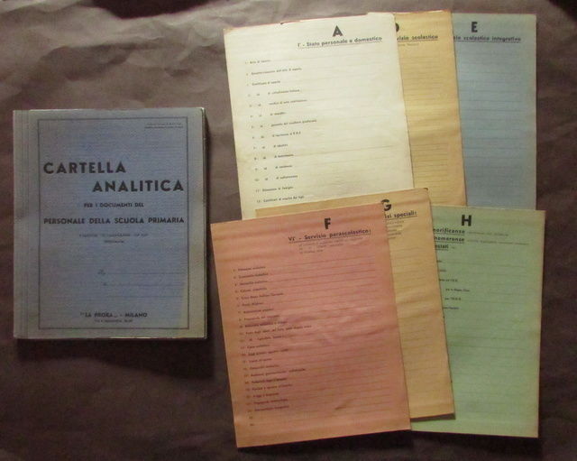 Ventennio Cartella Documenti Personale Scuola Qualifiche Attitudini Concorsi