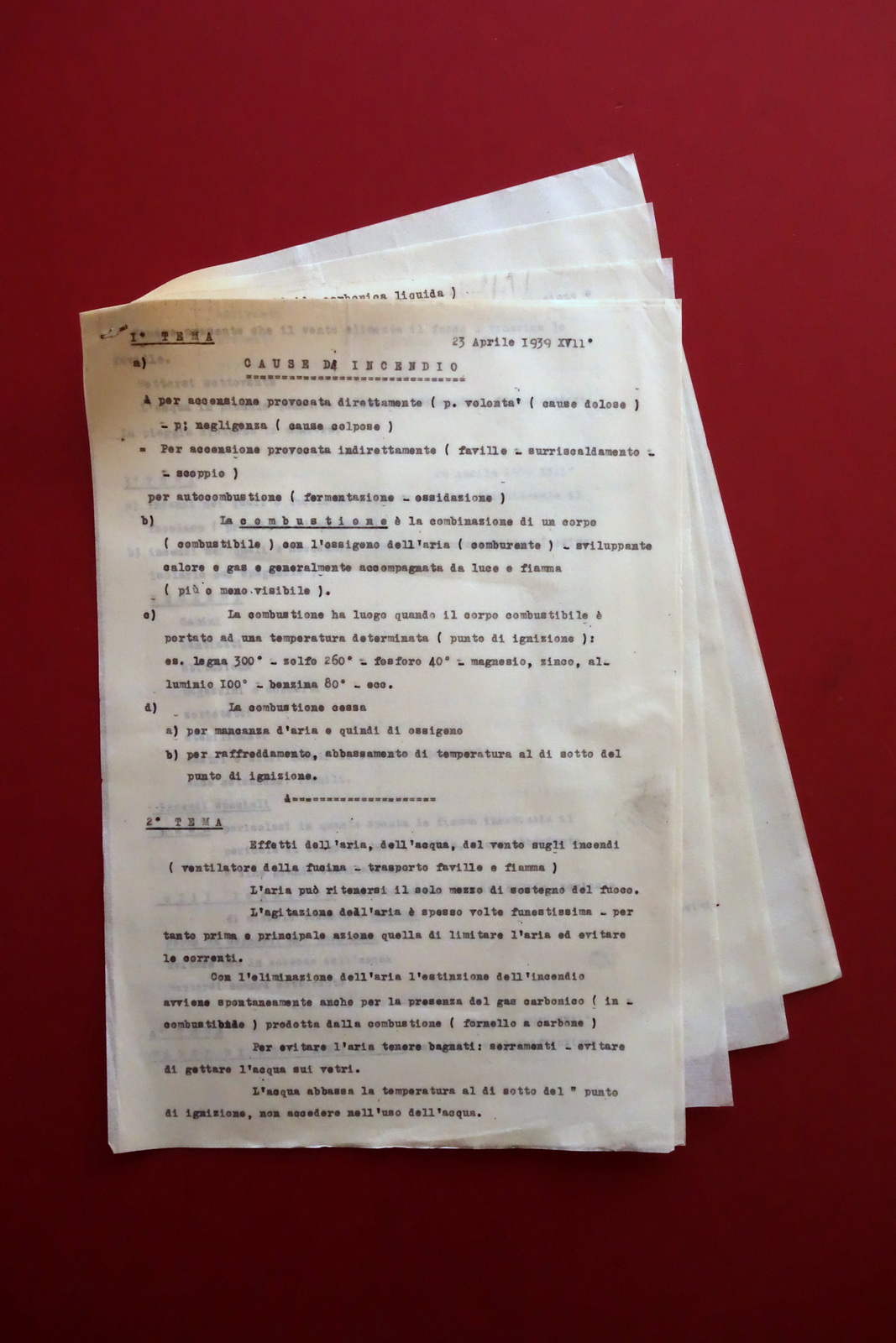 Vigili del Fuoco 10 Temi Cause da Incendio Pompe Estintori …