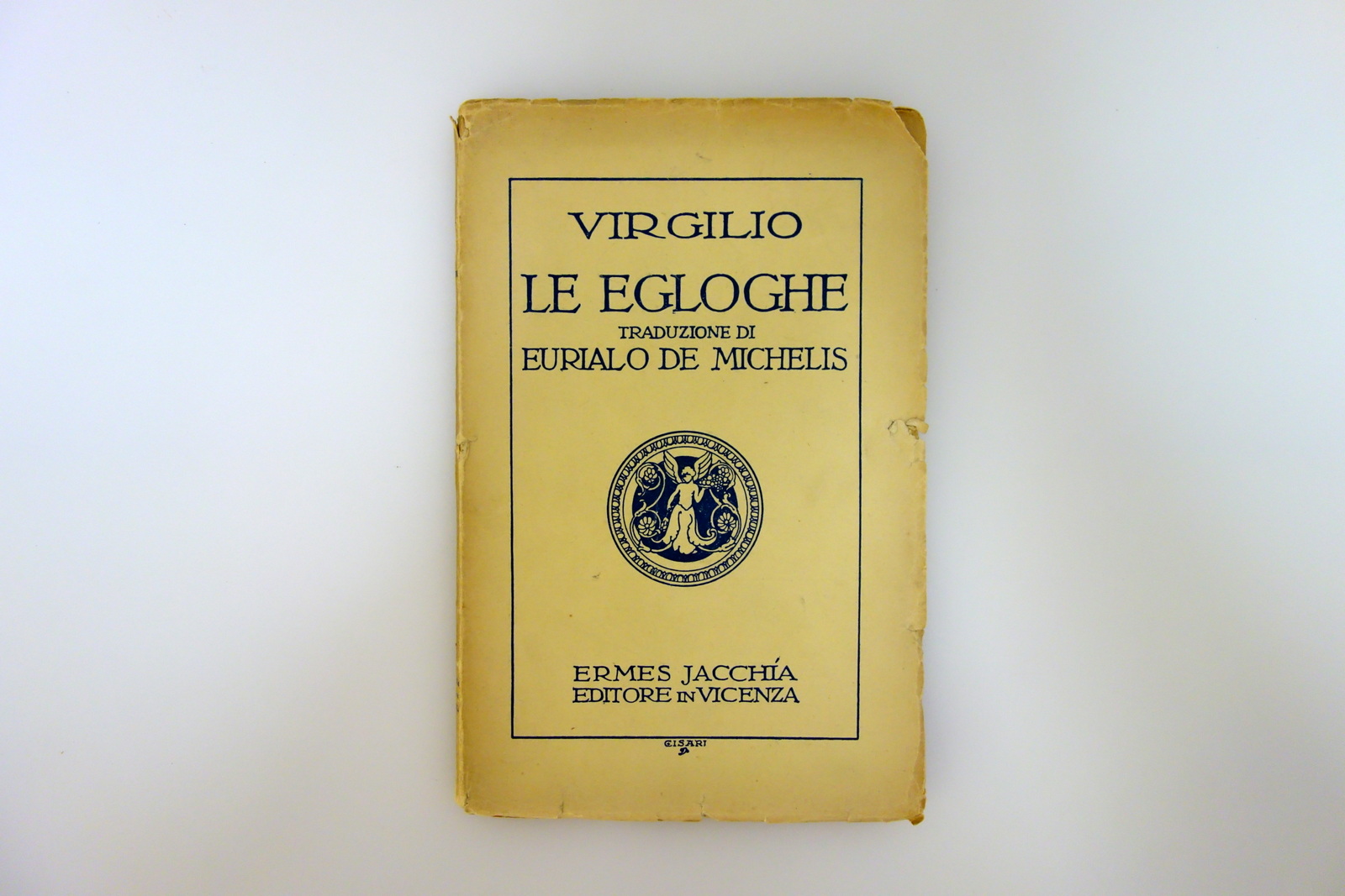 Virgilio le Egloghe traduzione di Eurialo de Michelis Jacchia 1931 …