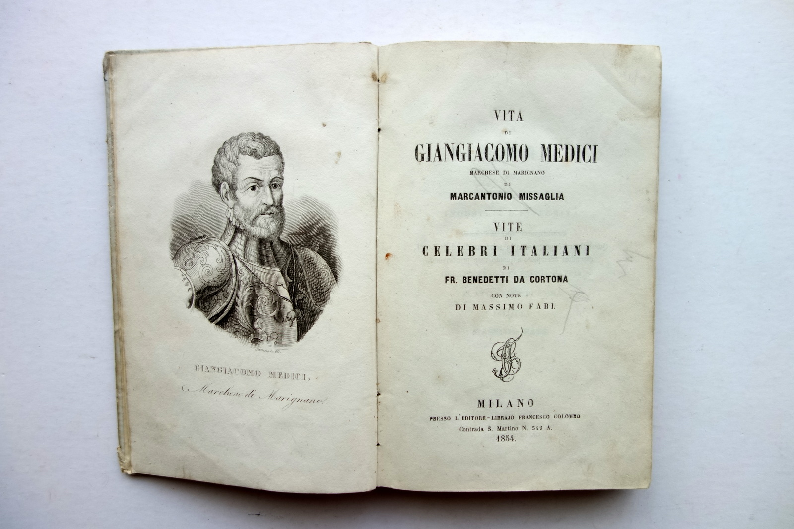 Vita di Giangiacomo Medici Missaglia Vite di Celebri Italiani Colombo …
