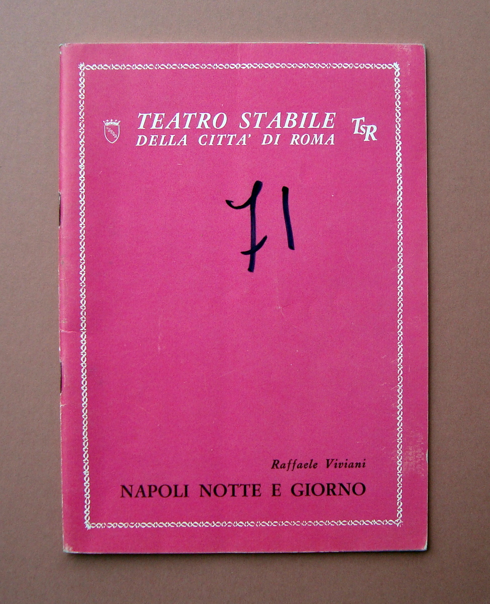 Viviani Raffaele Napoli giorno e notte Teatro Stabile Roma stagione …