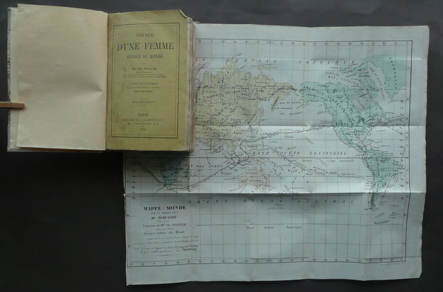 Voyage D'Une Femme Autour Du Monde Ida Pfeiffer Hachette Paris …