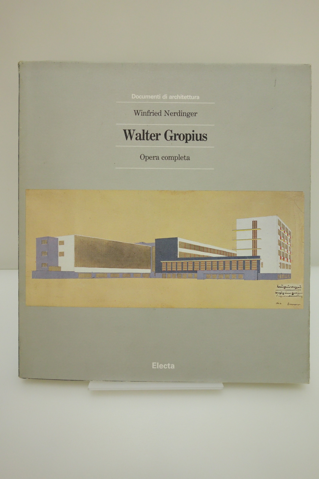 WALTER GROPIUS OPERA COMPLETA NERDINGER ARCHITETTURA BAUHAUS ELECTA 1993