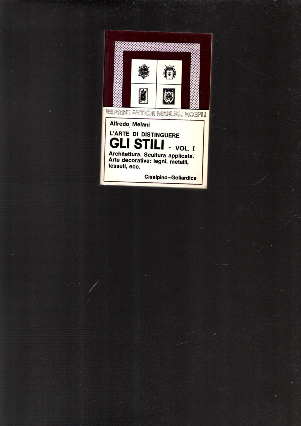 1: Architettura, scultura applicata, arte decorativa: legni, metalli, tessuti, ecc.
