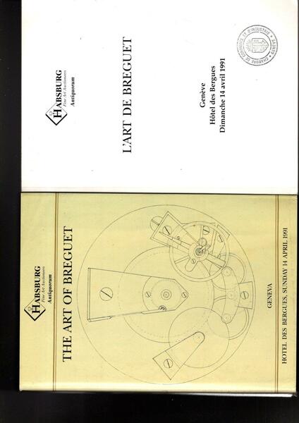 THE ART OF BREGUET + CATALOGO DELLE VENDITE