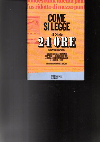 COME SI LEGGE IL SOLE 24 ORE