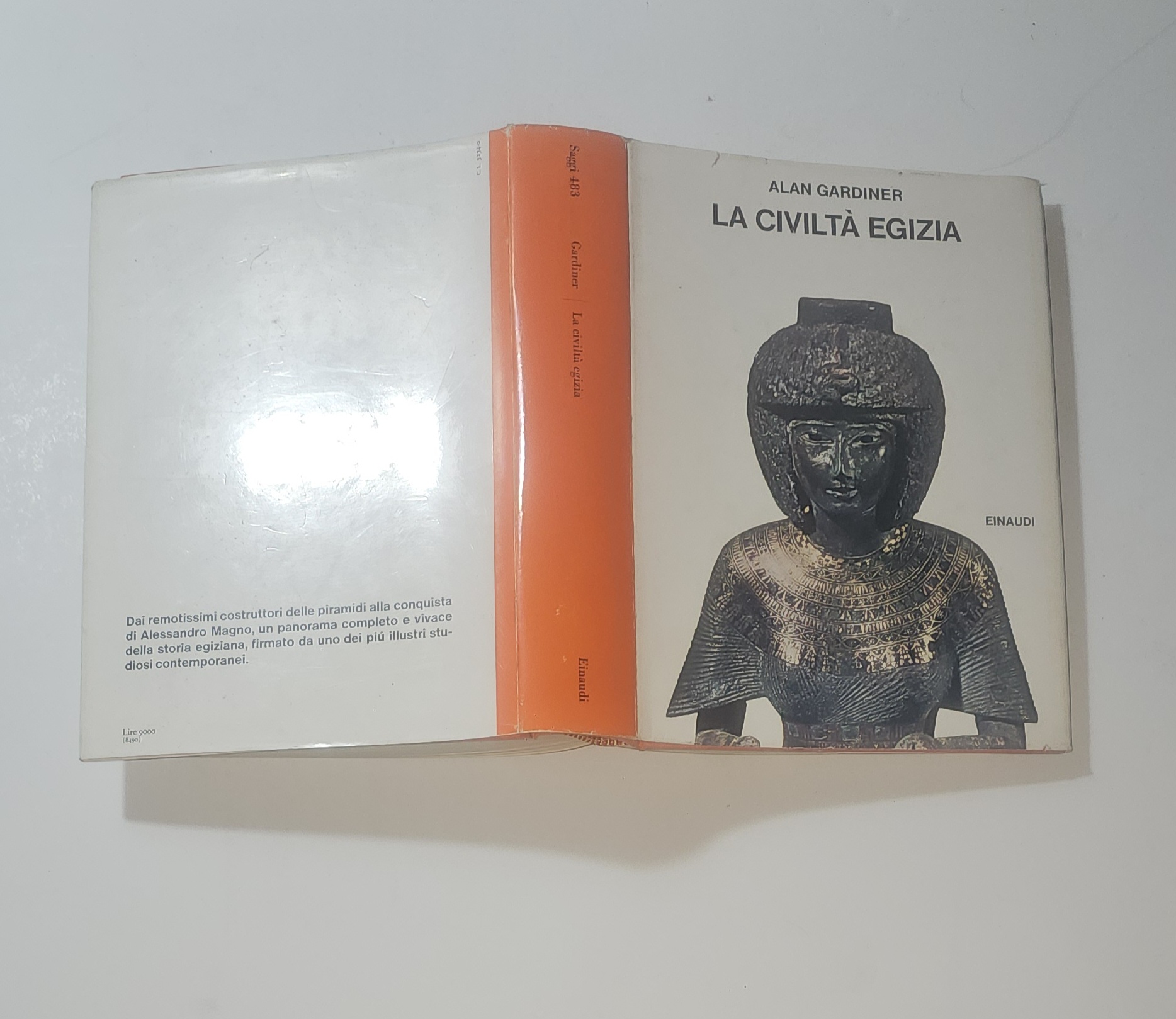 Alan Gardiner La Civiltà Egizia Einaudi Saggi Archeologia