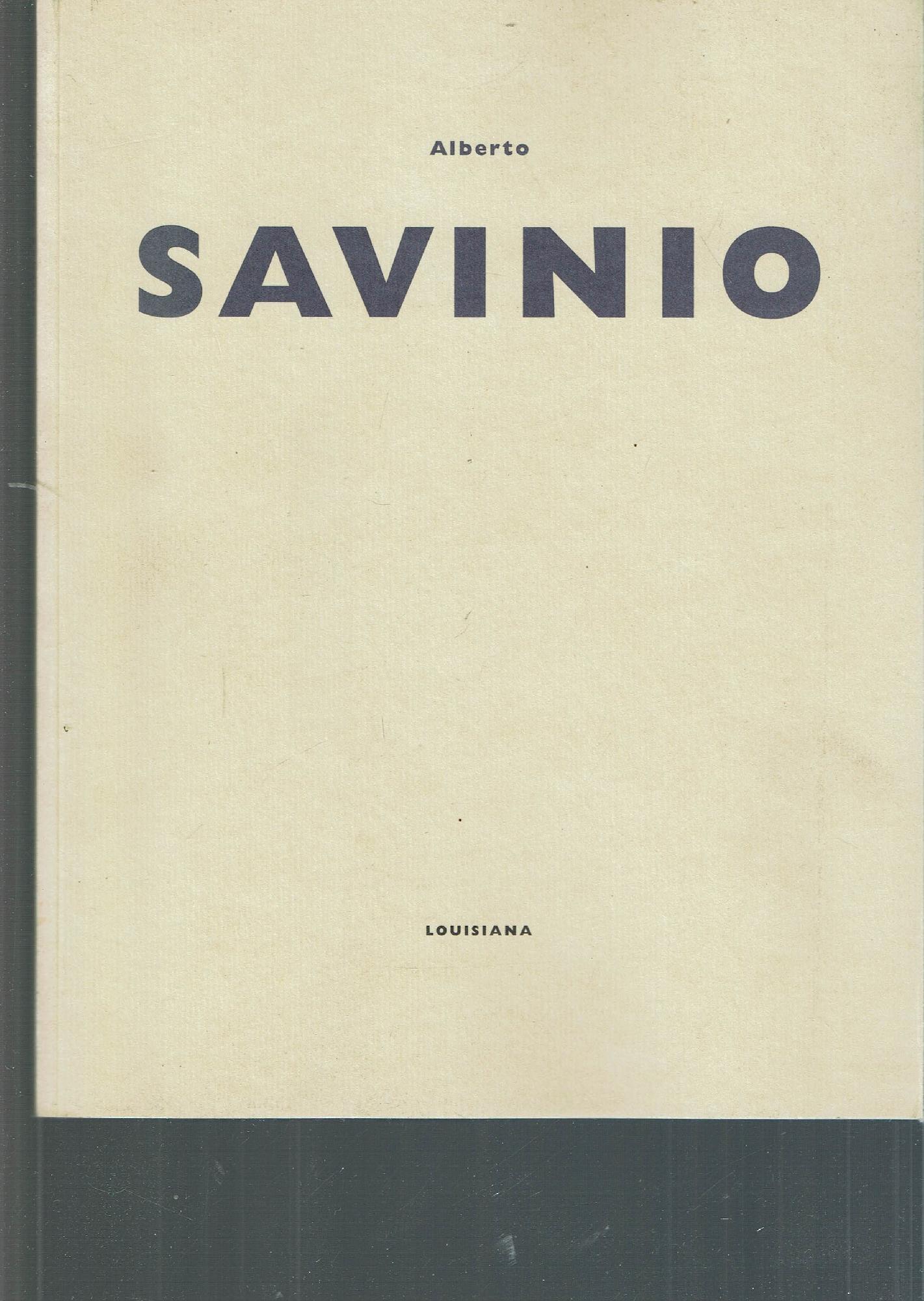 ALBERTO SAVINIO MALERIER/PAINTINGS 1927-1952**