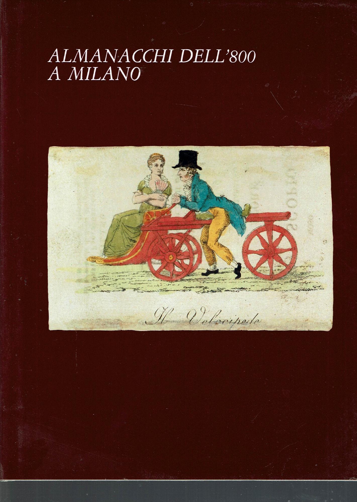 ALMANACCHI DELL'800 A MILANO