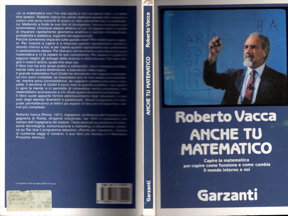 Anche tu matematico. La più chiara e facile introduzione alla …