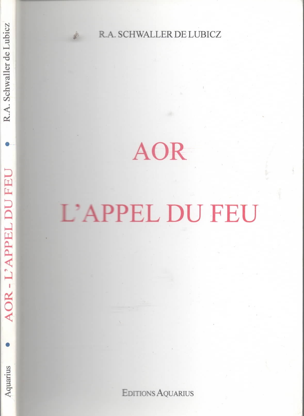 Aor - l'Appel du Feu