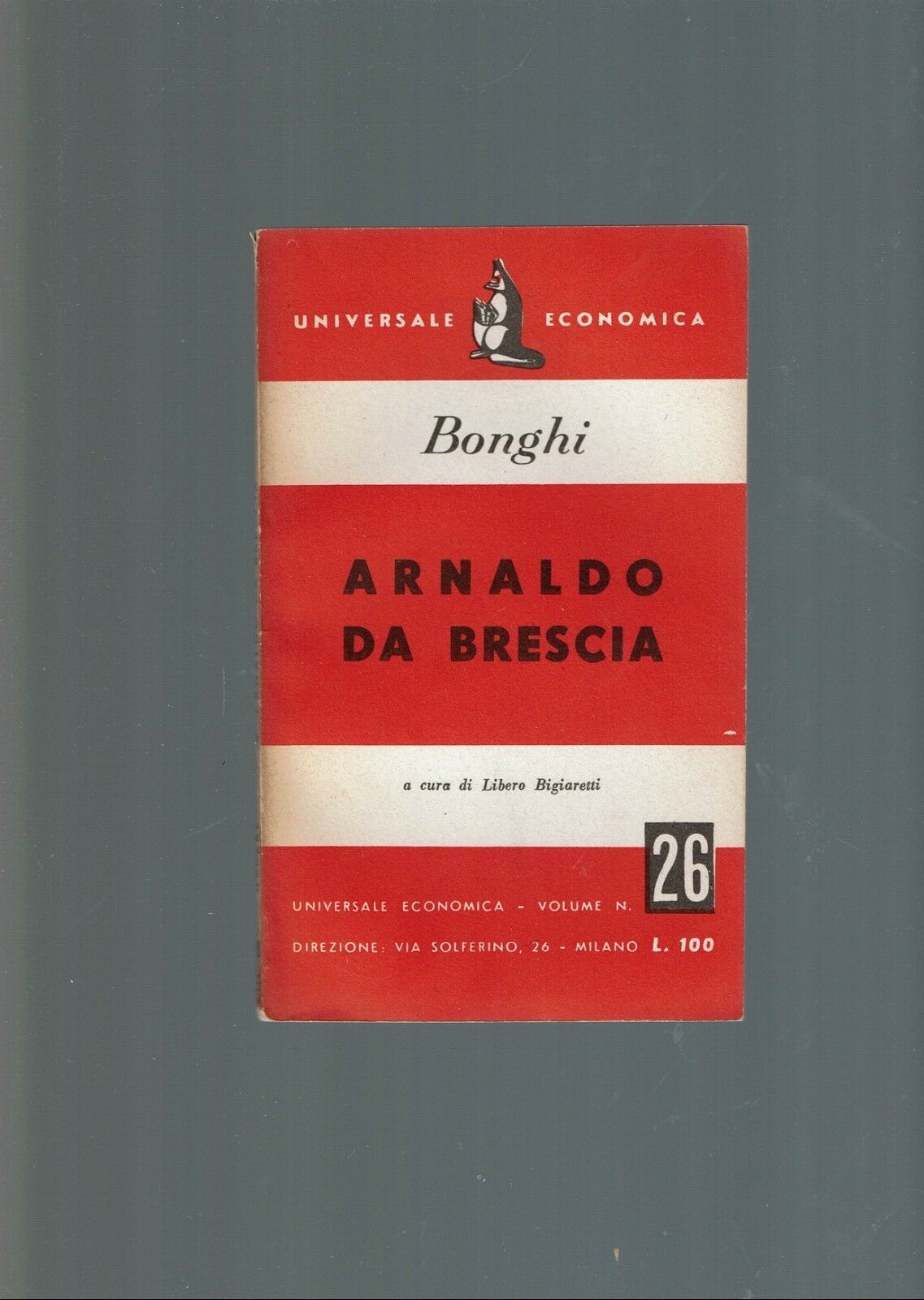 ARNALDO DA BRESCIA UNIVERSALE ECONOMICA 1949 ** VOL. 26