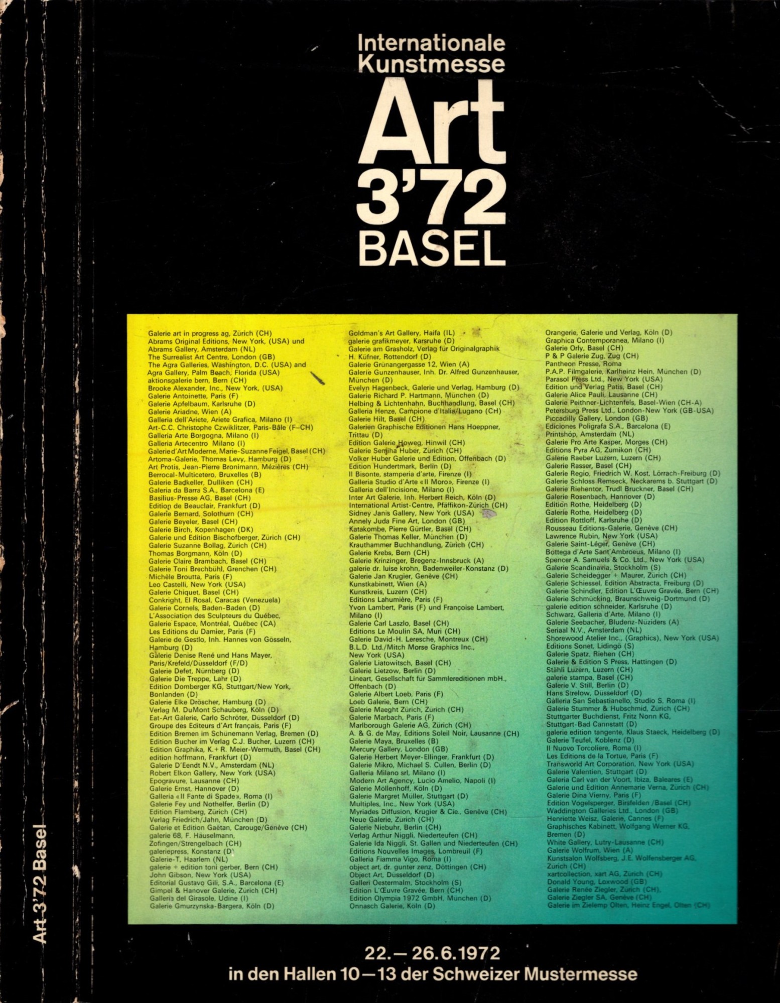 ART 3' 72 BASEL