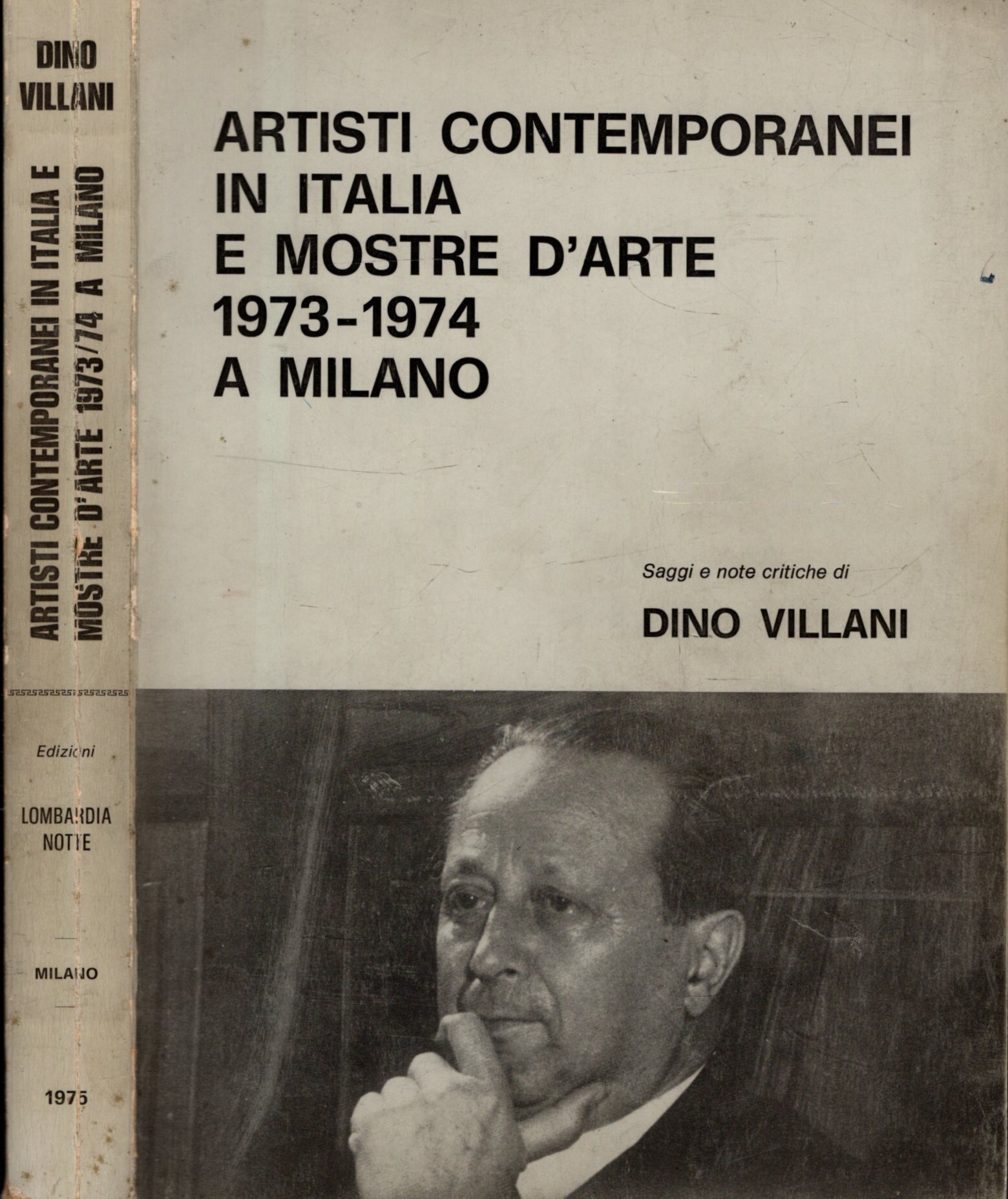 ARTISTI CONTEMPORANEI IN ITALIA E MOSTRE D'ARTE 1973-1975 A MILANO