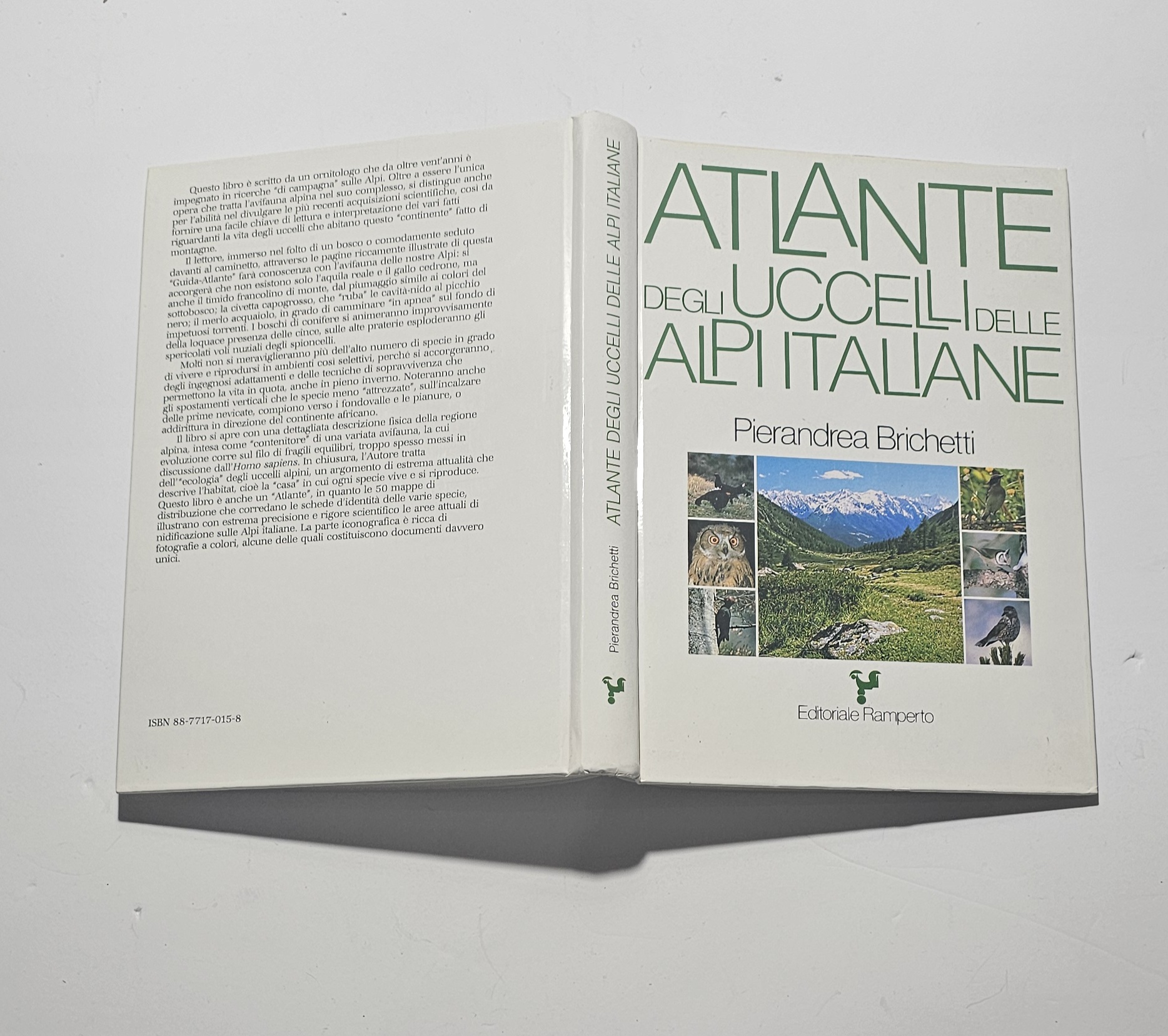 Atlante Degli Uccelli Delle Alpi Italiane Brichetti Ornitologia