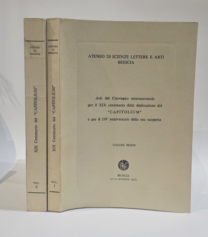 Atti per il convegno internazionale "Capitolium" Brescia 1973