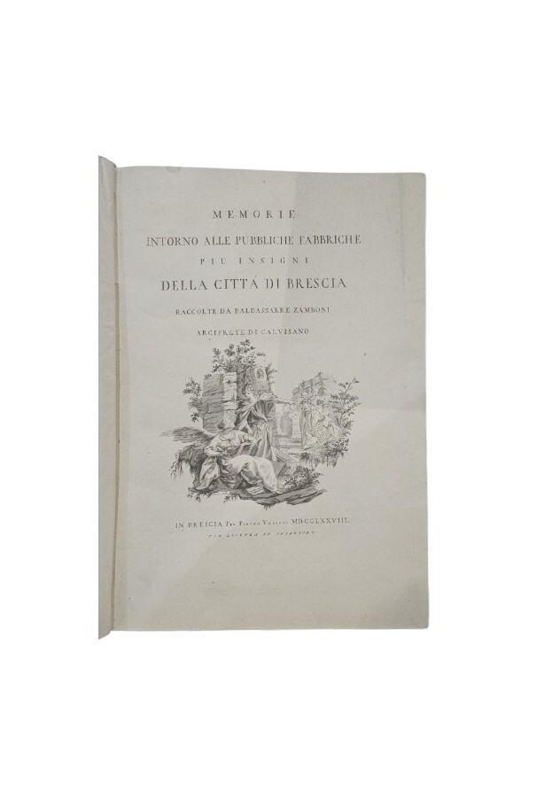 Baldassare Zamboni - Memorie intorno alle pubbliche fabbriche più insigne …