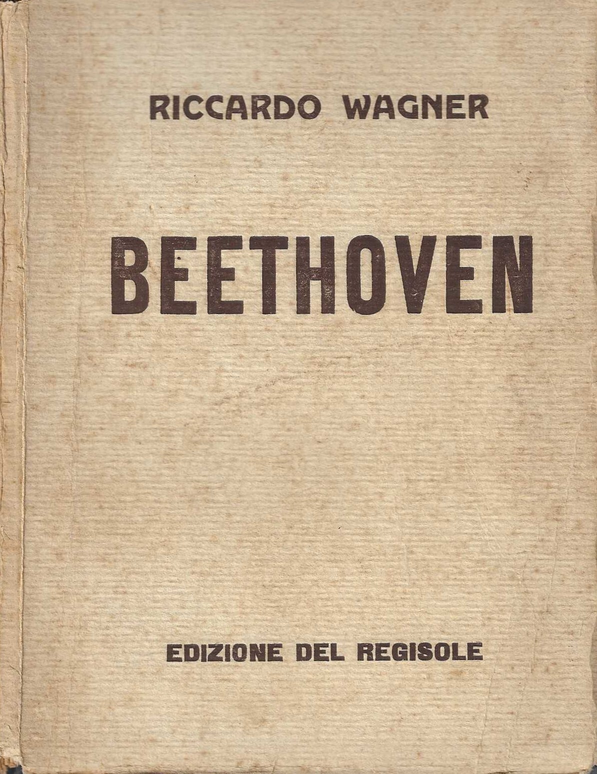 Beethoven di Riccardo Wagner