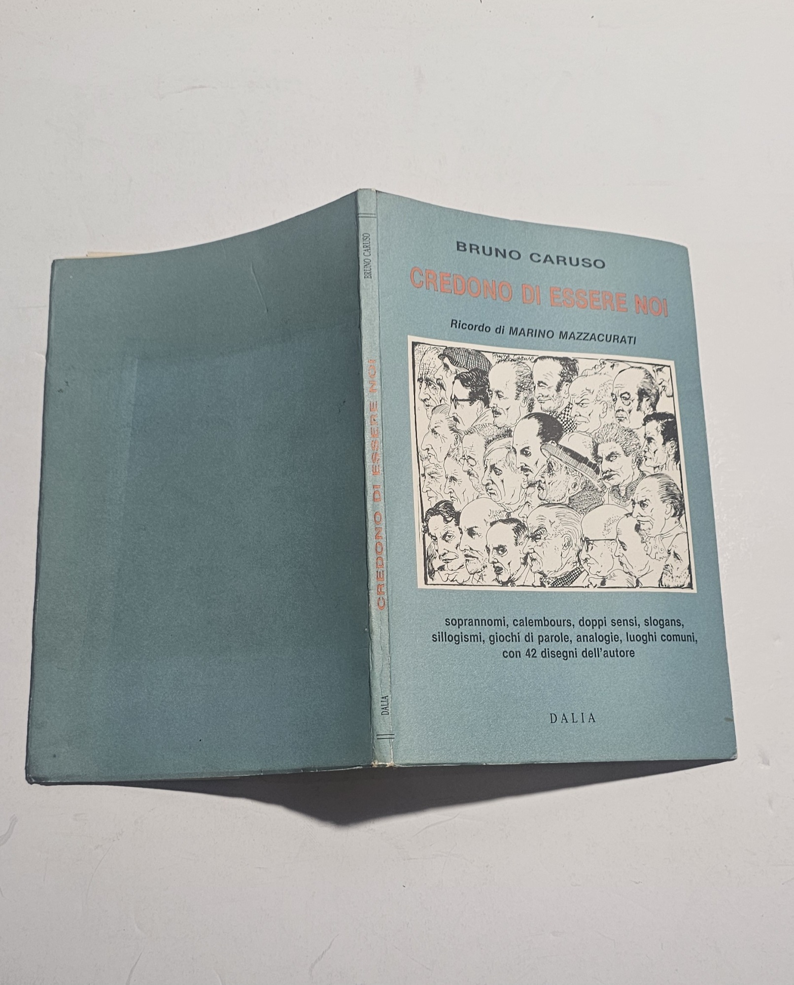 Bruno Caruso Credono di essere noi libro illustrato disegni