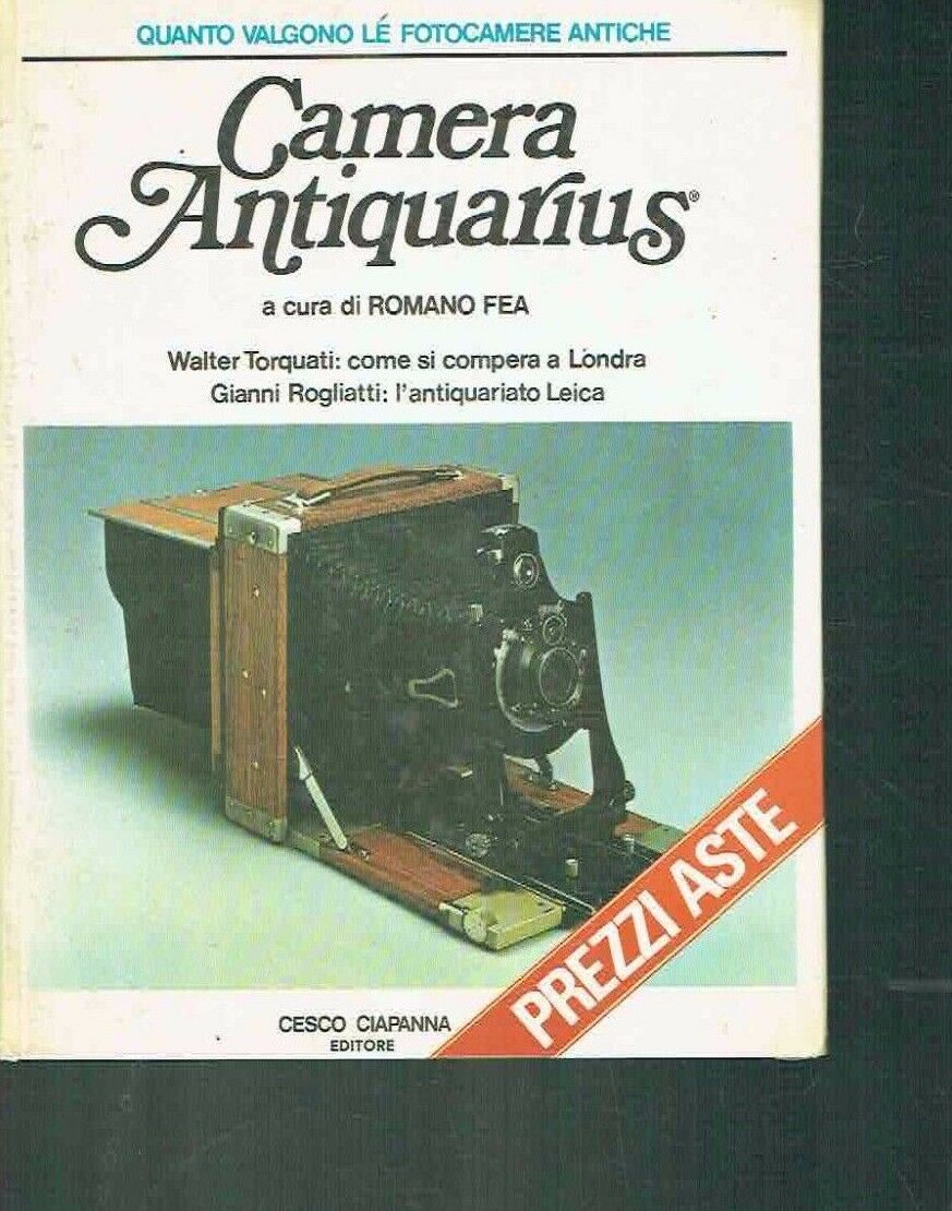 CAMERA ANTIQUARIUS ** ROMANO FEA