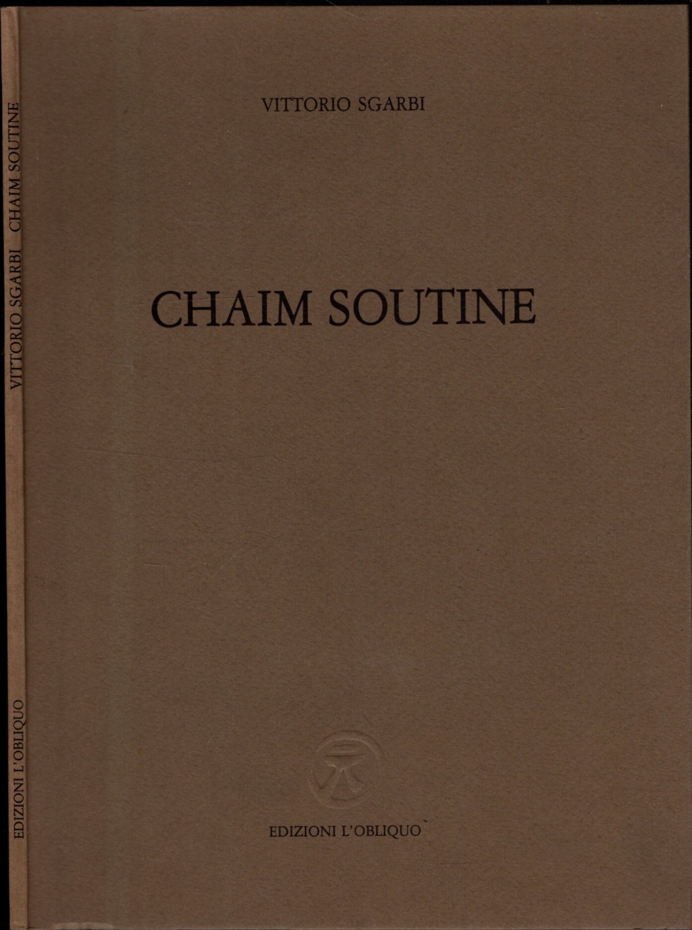Chaim Soutine - Vittorio Sgarbi