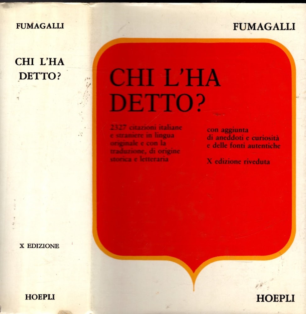 Chi l'ha detto?**