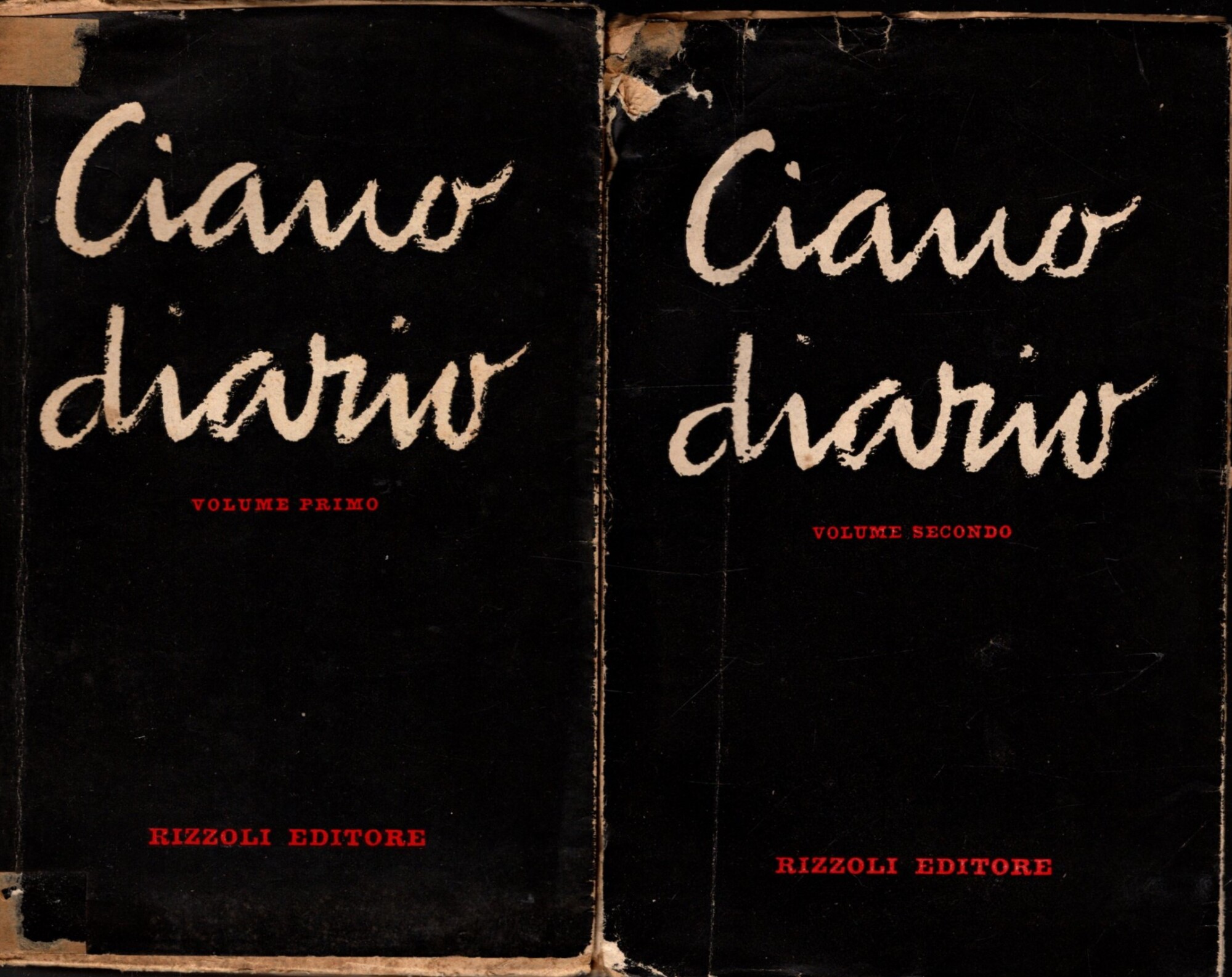 CIANO DIARIO 2 VOL. (1939-1940/1941-1943)