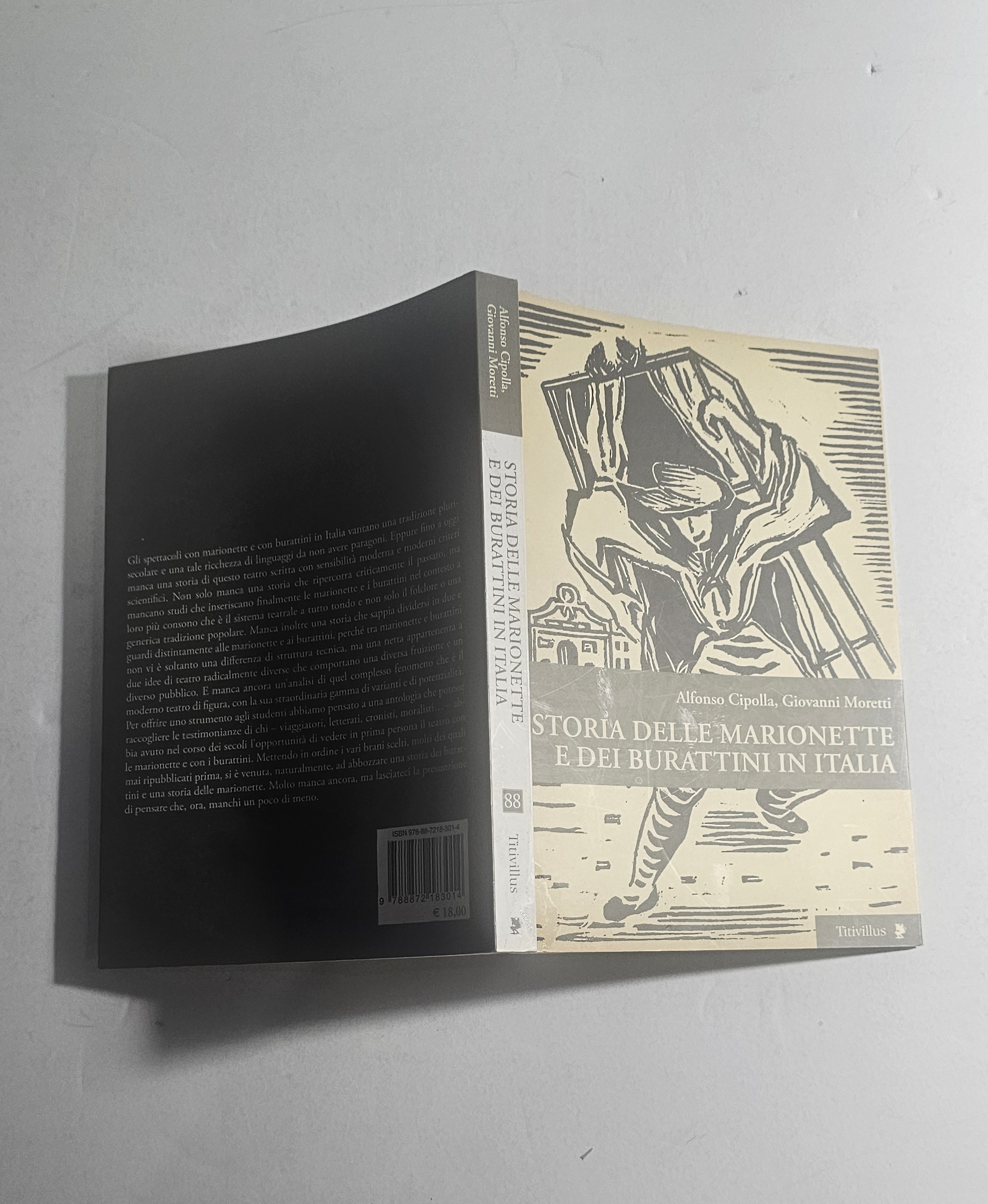 Cipolla Alfonso, Moretti Giovanni – Storia delle marionette e burattini