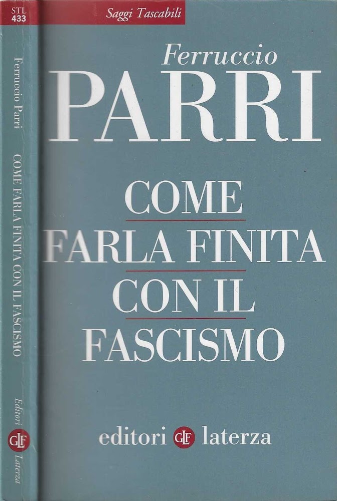 Come farla finita con il fascismo