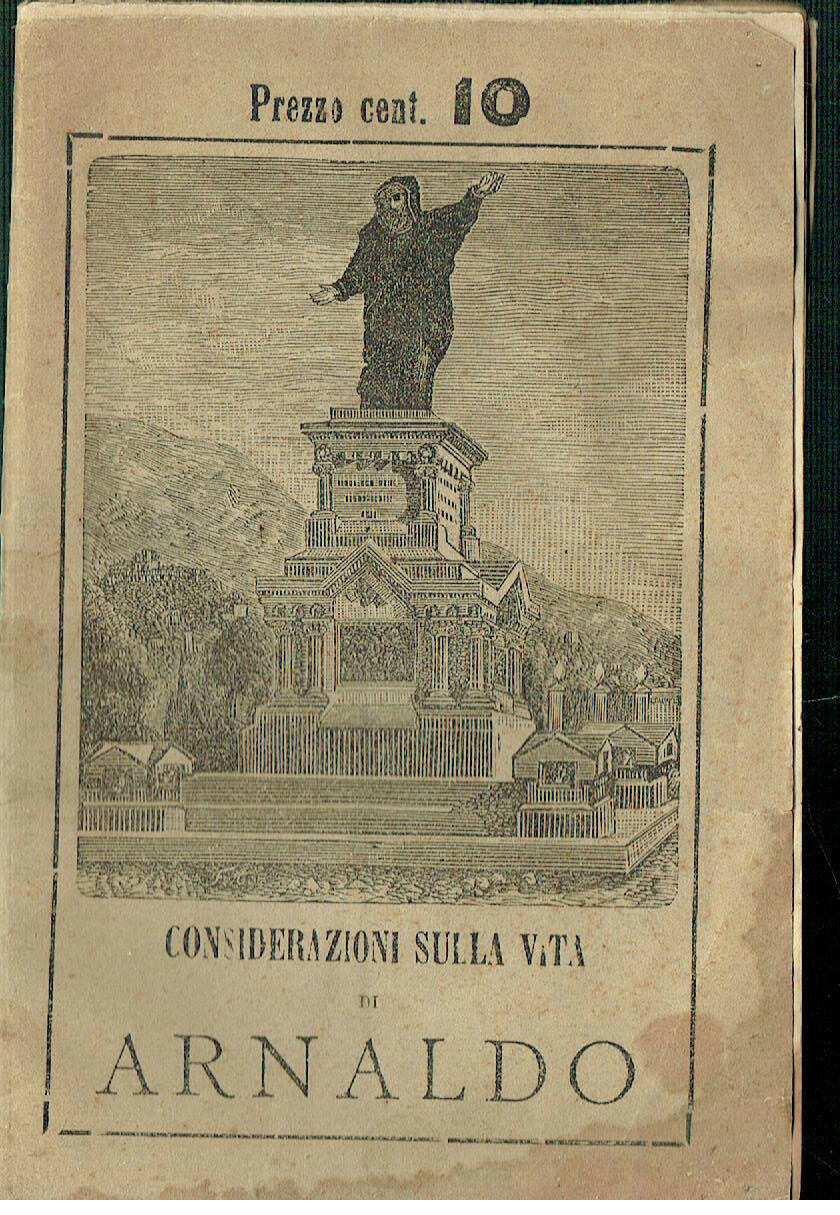 CONSIDERAZIONI SULLA VITA DI ARNALDO BRESCIA 1882