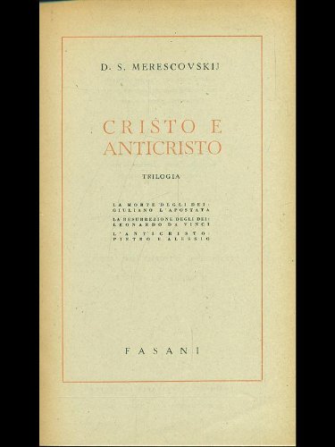Cristo e anticristo