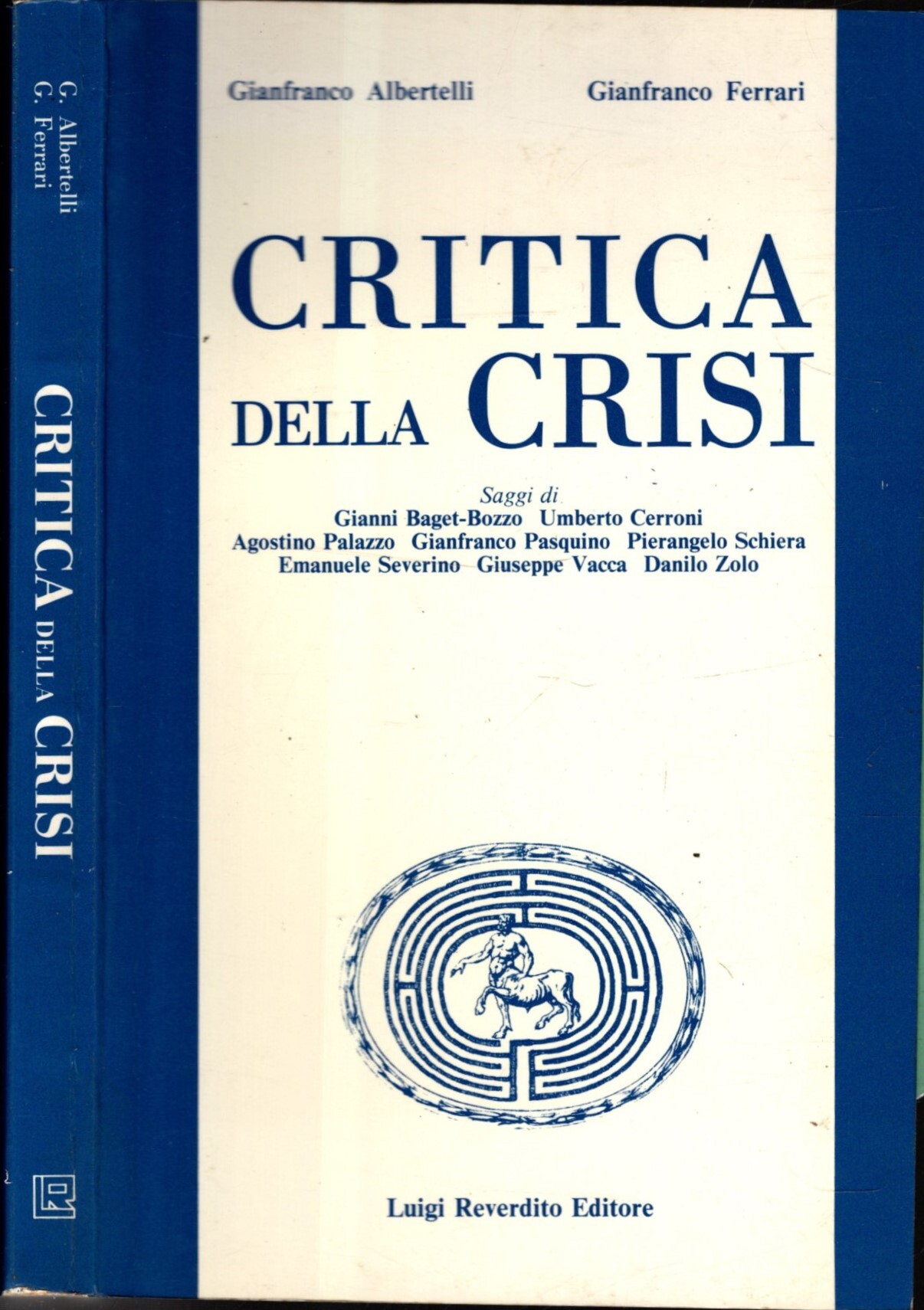 CRITICA DELLA CRISI