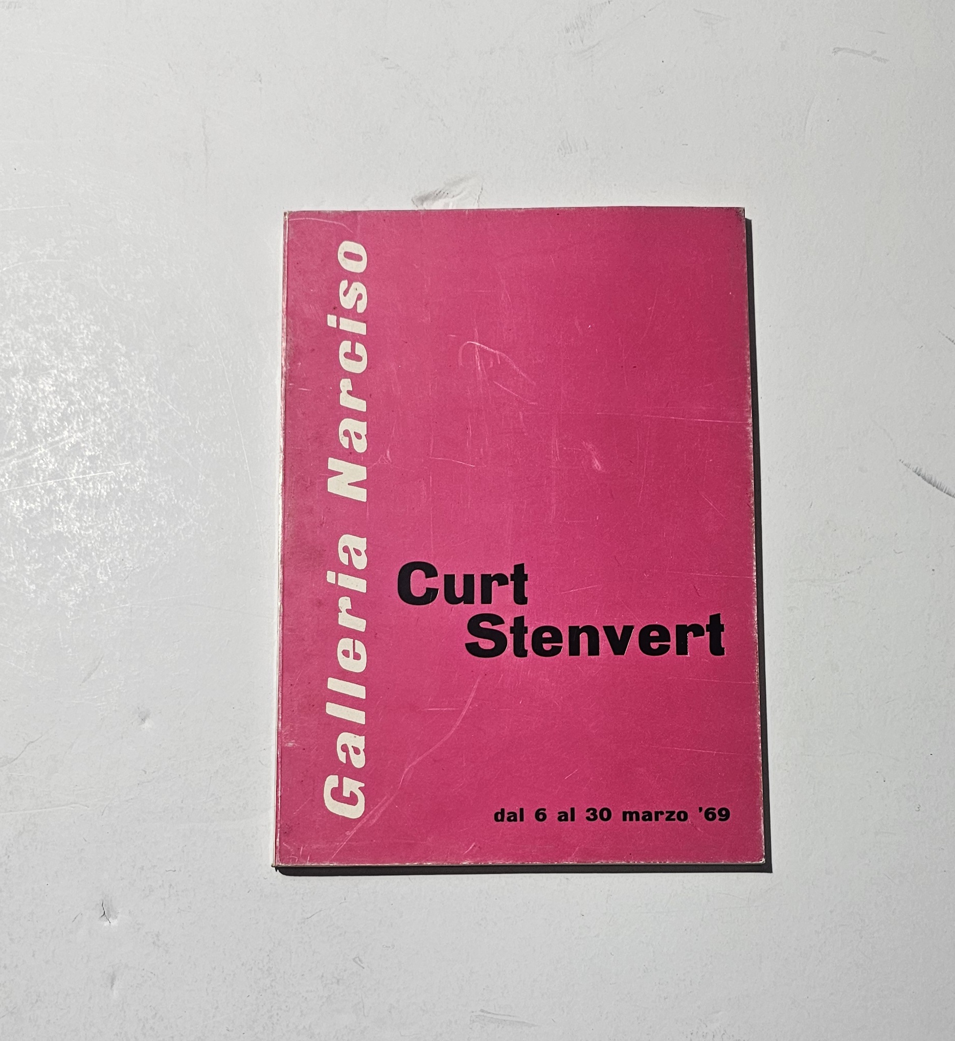 Curt Stenvert Catalogo Mostra 1969 Galleria Narciso Torino Arte