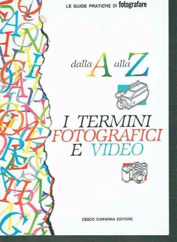 DALLA A ALLA Z I TERMINI FOTOGRAFICI E VIDEO