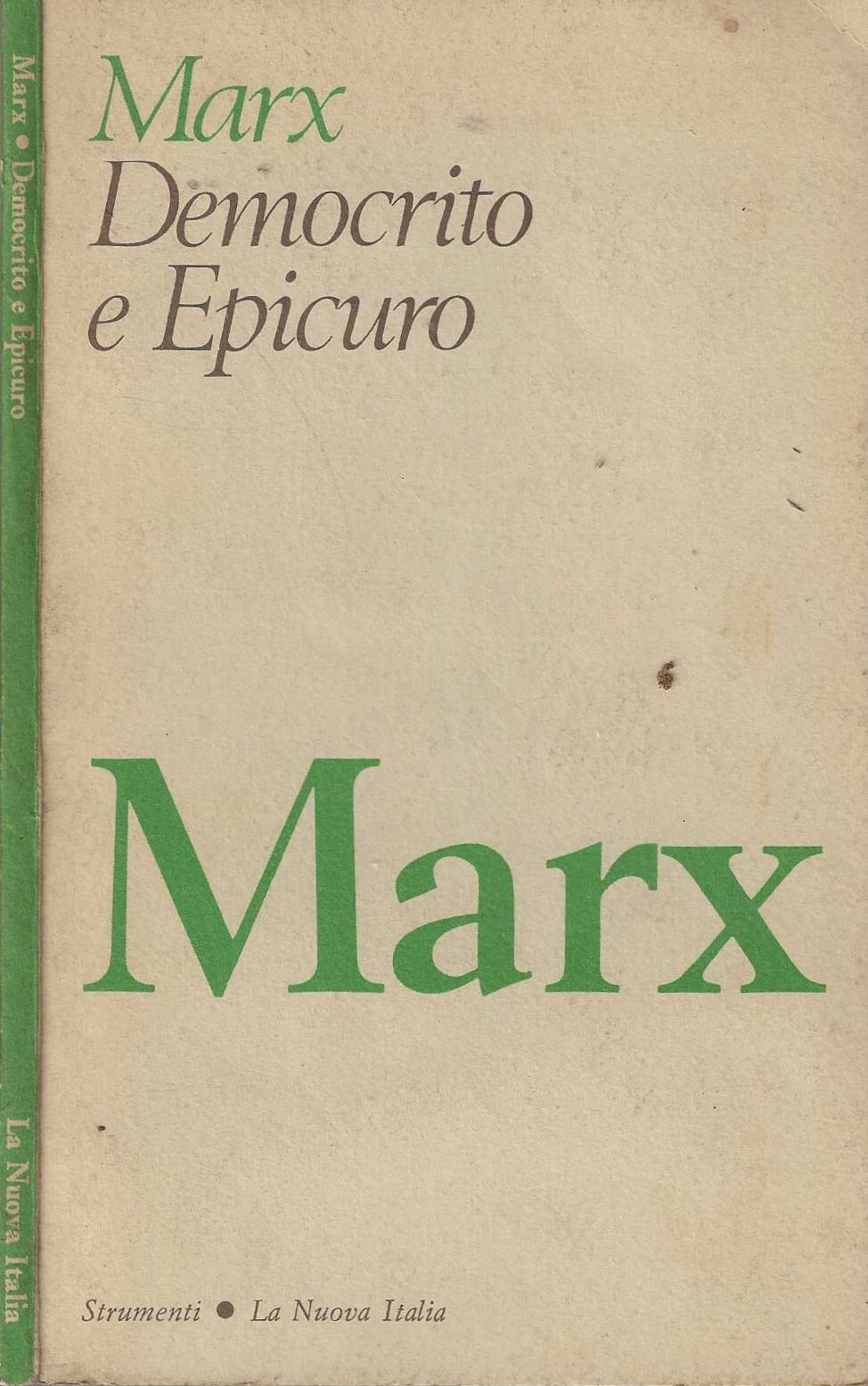 Democrito e Epicuro. Dissertazione dottorale discussa a Jena il 15 …