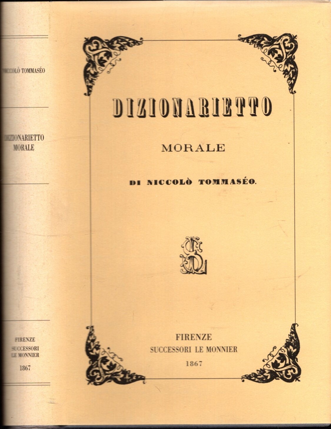 Dizionarietto Morale di Niccolò Tommaseo