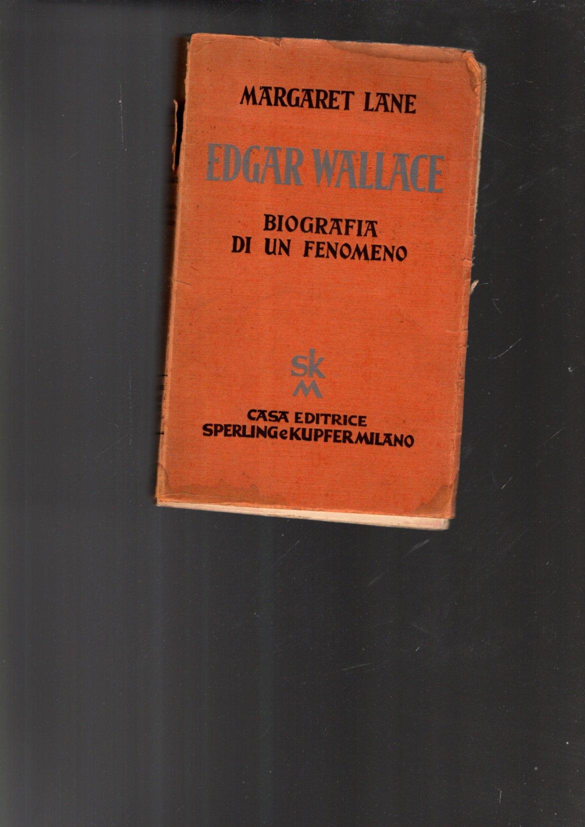 EDGAR WALLACE BIOGRAFIA DI UN FENOMENO