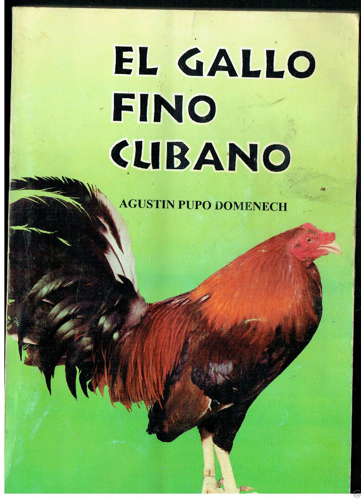 EL GALLO FINO CUBANO AGUSTIN PUPO DOMENECH LA HABANA CUBA …