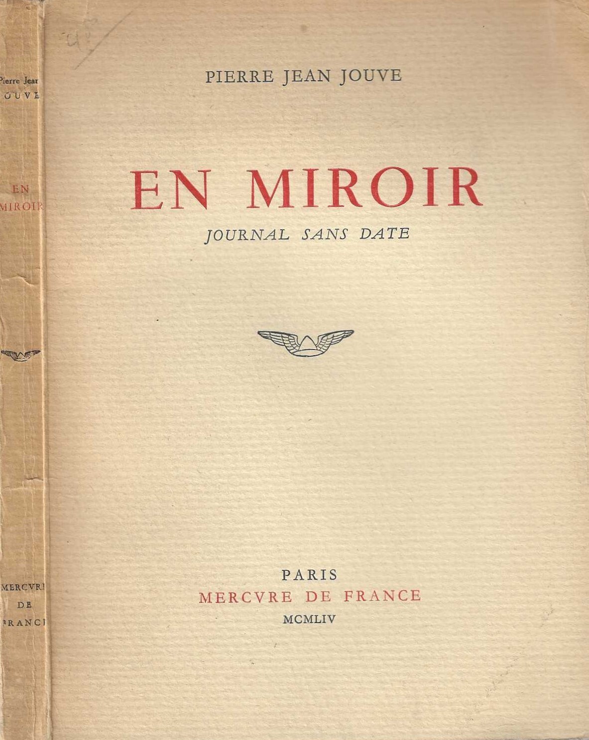 En miroir journal sans date