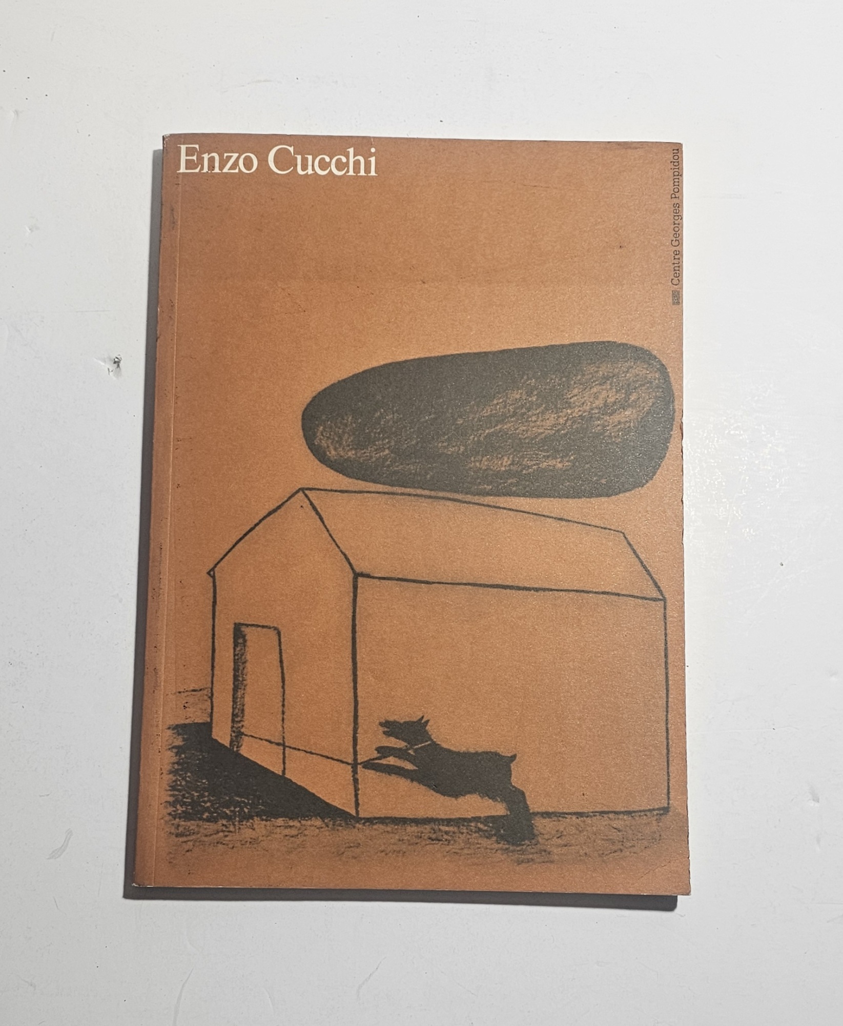 Enzo Cucchi catalogo mostra Centre Pompidou 1986 arte italiana contemporanea
