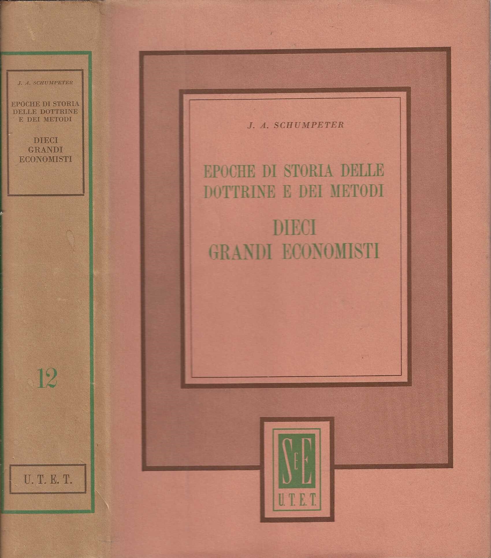 Epoche di storia della dottrine e dei metodi. Dieci grandi …