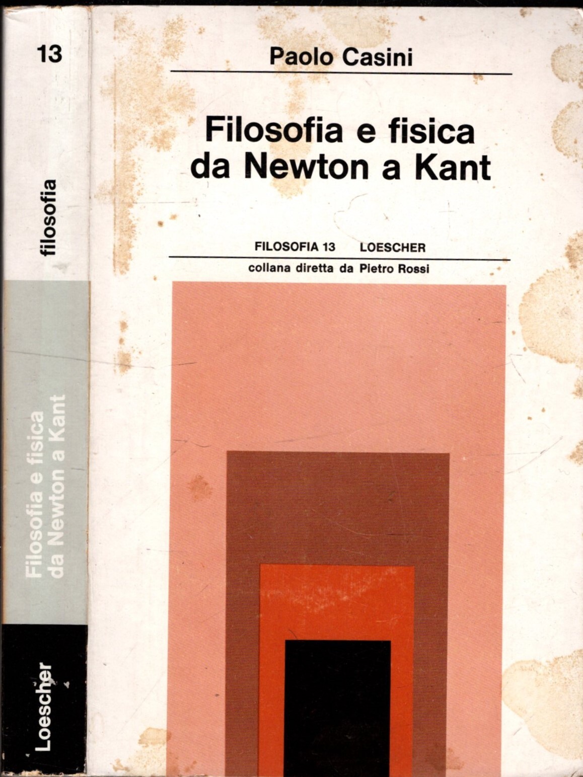 FILOSOFIA E FISICA DA NEWTON A KANT