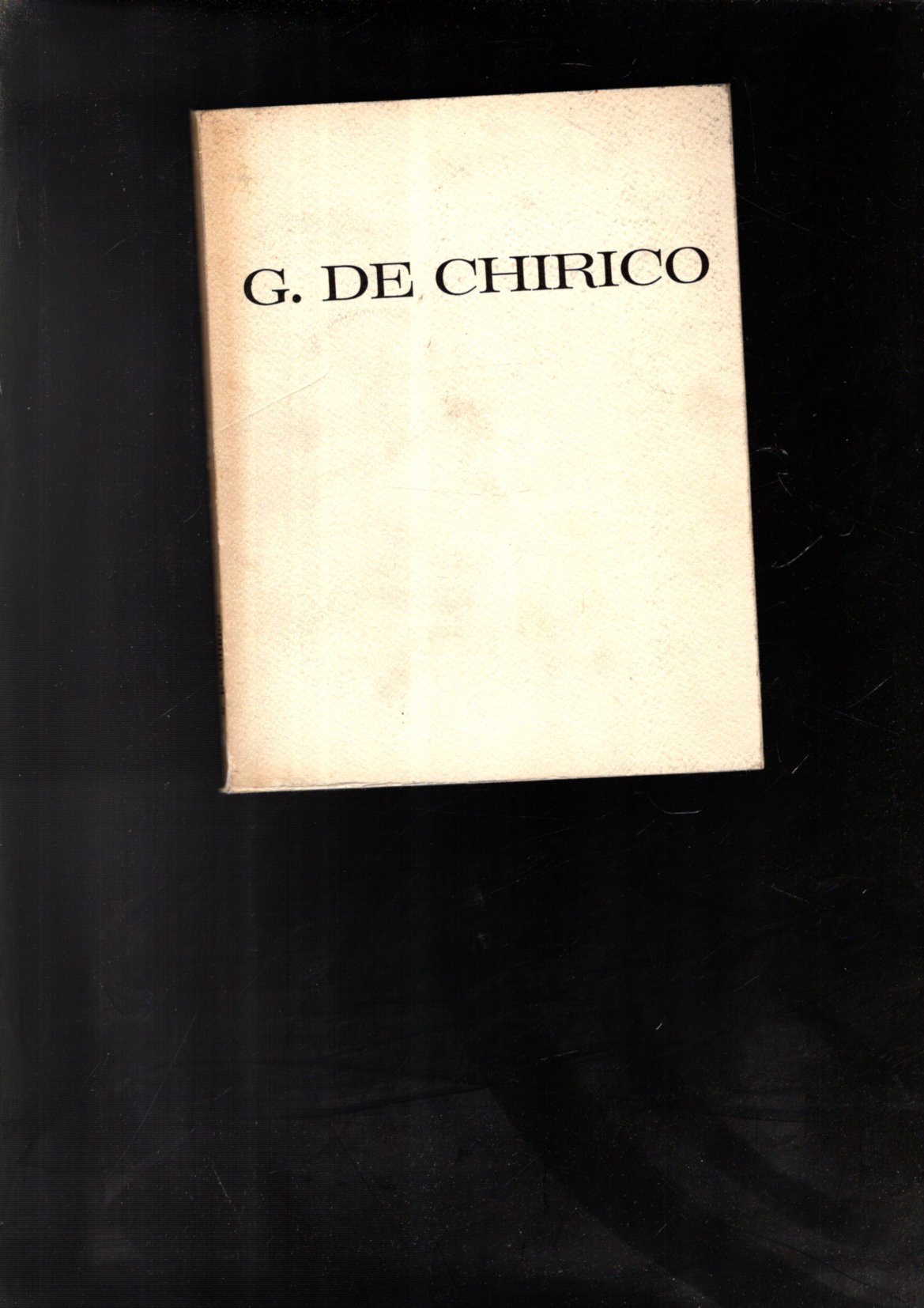 g. de chirico - brochure mostra "la medusa"