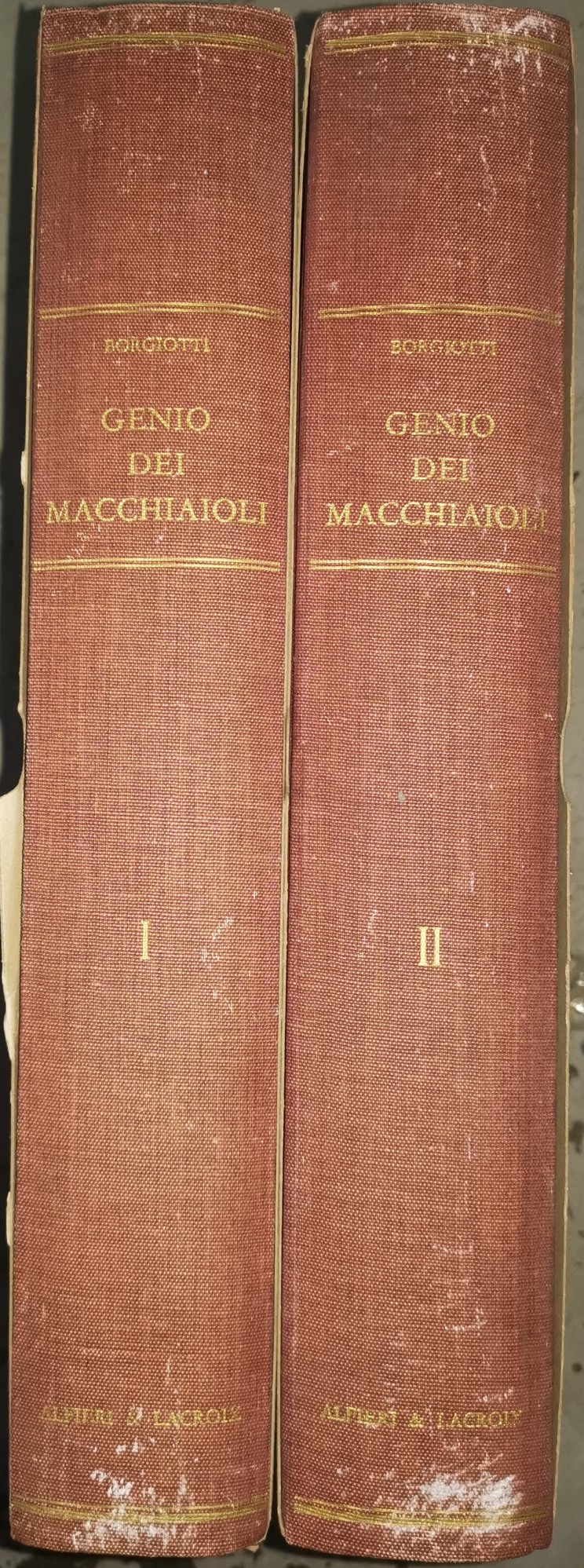 GENIO DEI MACCHIAIOLI 2 VOLUMI